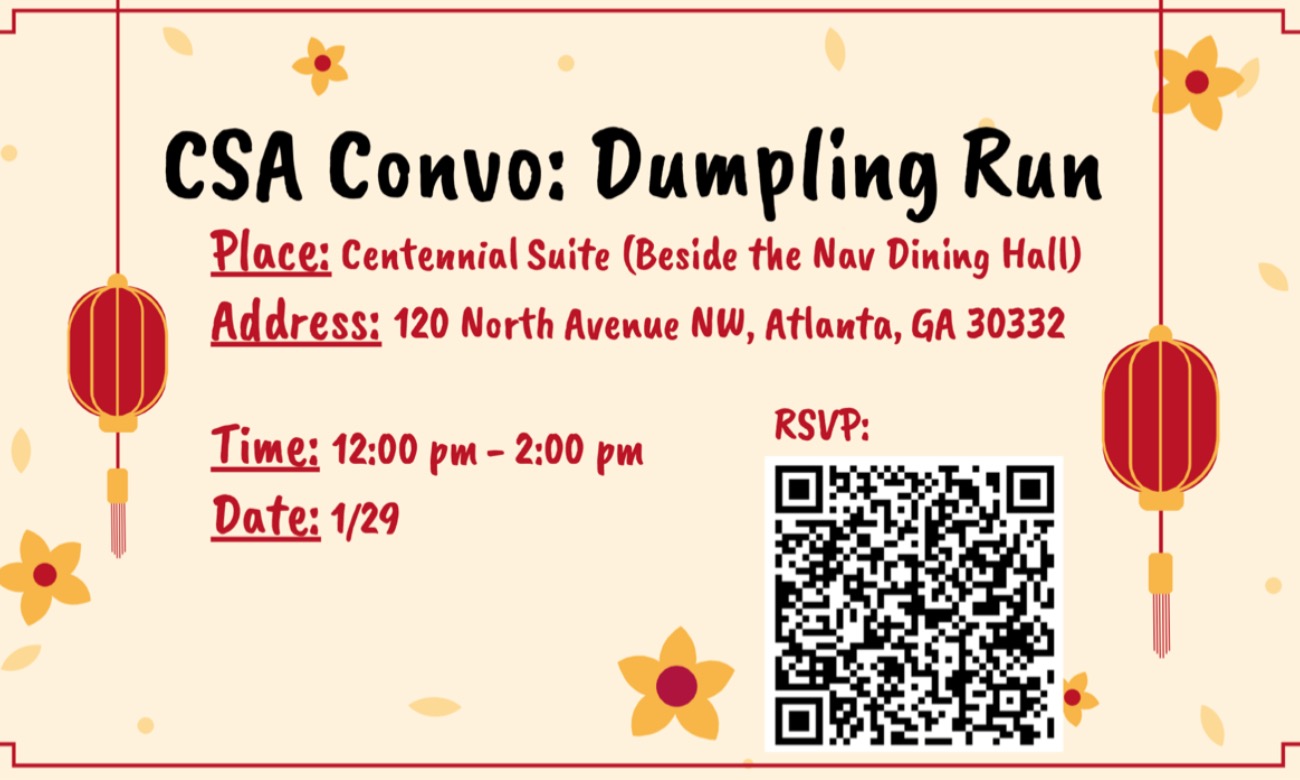 CSA Dumpling Run Flyer