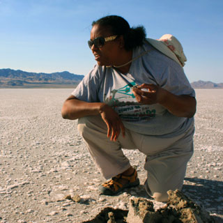 "Georgia Tech astrobiology fellow Kennda Lynch"