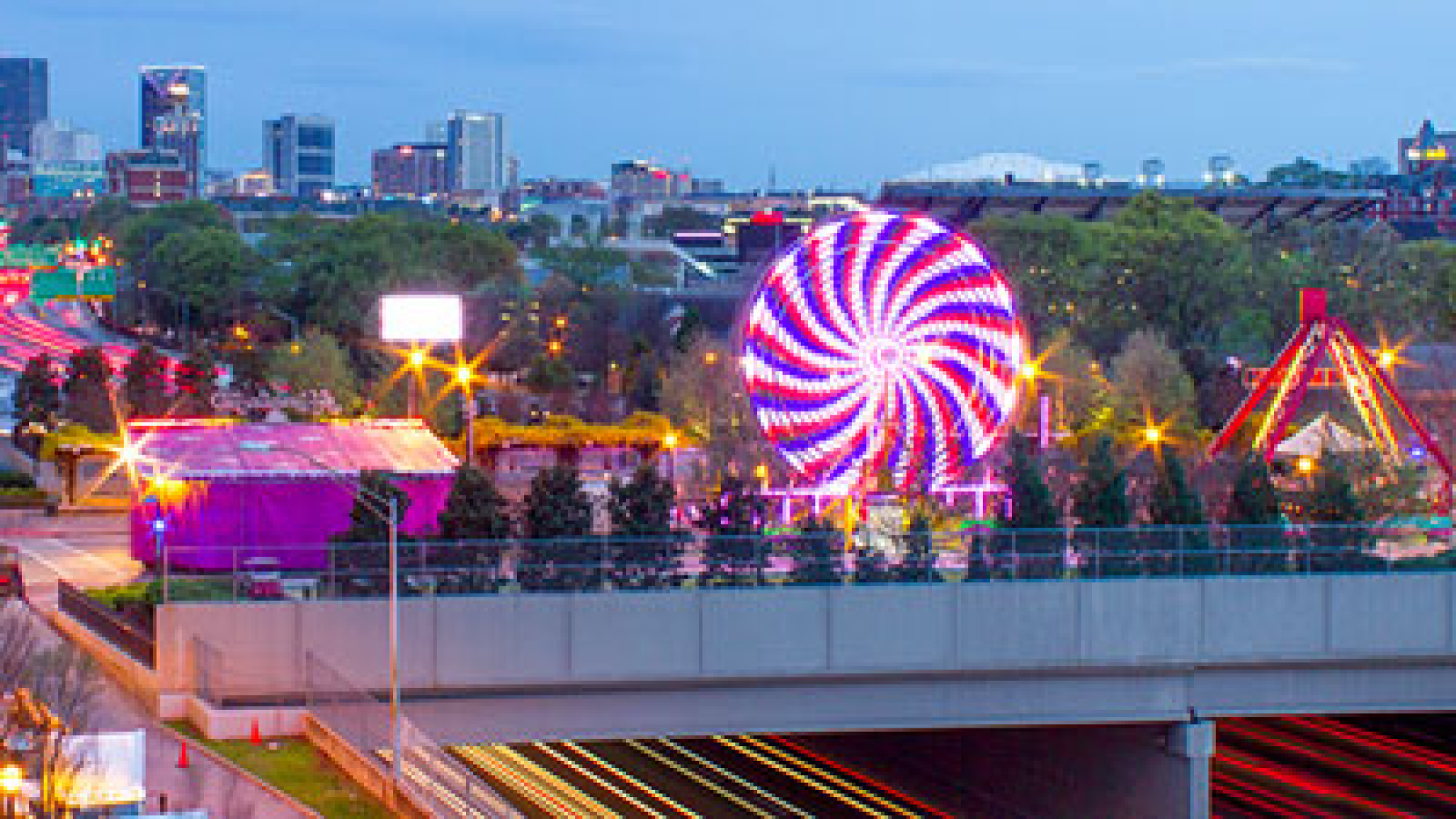 Fair on 5th street bridge
