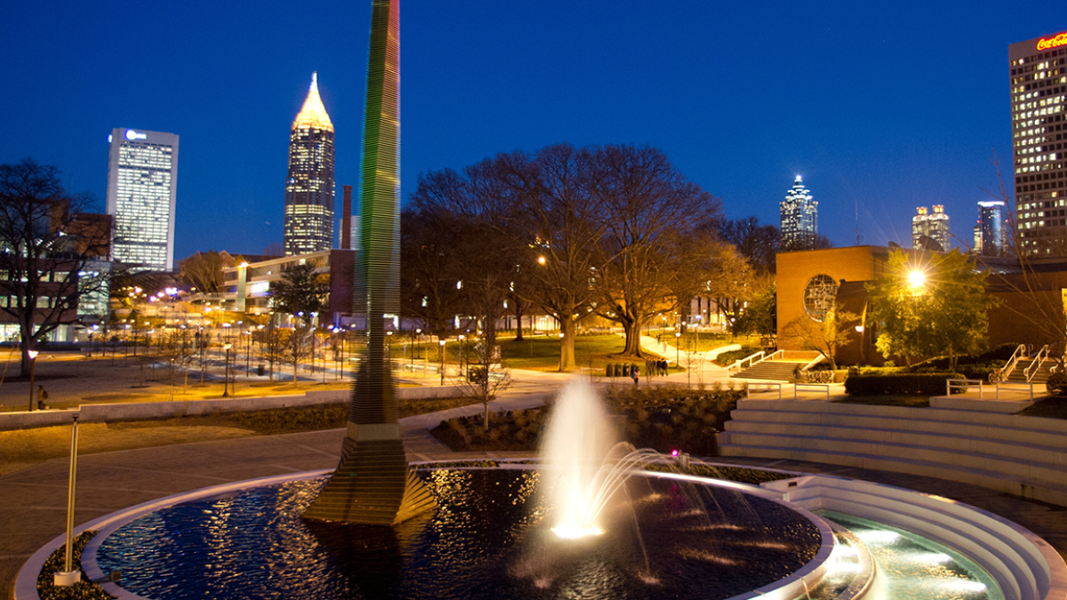 campus at nightt