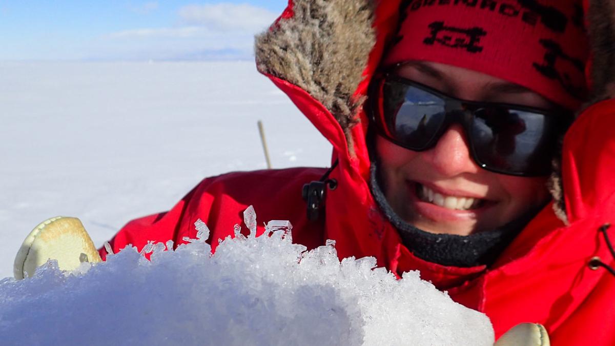 student a the south pole
