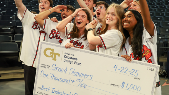 Grand Slammers, ISyE Senior Design, Capstone Design Expo Winning Team Grand Slammers, ISyE Senior Design, Capstone Design Expo Winning Team