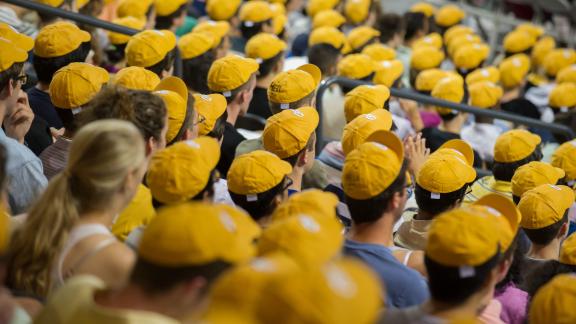 &lt;p&gt;Georgia Tech&#039;s incoming undergraduates receive a RAT cap during Convocation.&lt;/p&gt;
