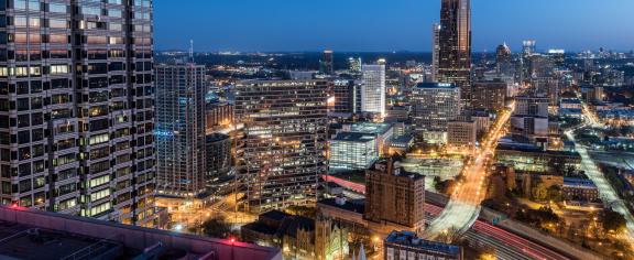 Atlanta Long Exposure Shot