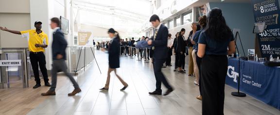 Career Fair at the Campus Recreation Center