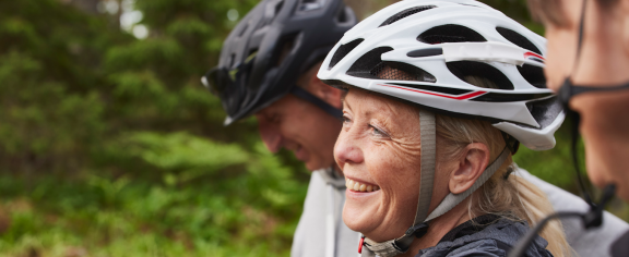 Modern bike helmets are made through complex materials engineering.