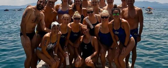 Georgia Tech's Trans Tahoe Swimmers Group Photo