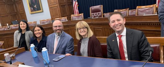 Rozell was joined by BRAIN Initiative Director John J. Ngai, clinical collaborators, and a family whose lives have been transformed by this work. 