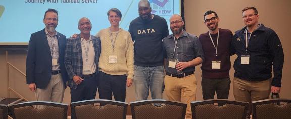 Enterprise Application and Data Integration team members delivered presentations at the 2024 HEDW Conference.