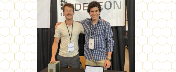 Deleon cofounders from left to right, Chad Pozarycki and José Andrade.
