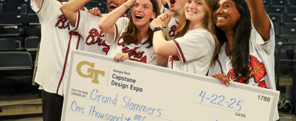 Grand Slammers, ISyE Senior Design, Capstone Design Expo Winning Team