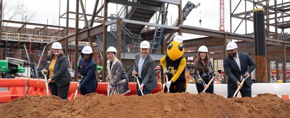Curran Street Residence Hall Groundbreaking
