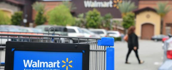 ‘Big-box’ supercenters can contribute to overpurchasing by shoppers. Frederic J. Brown/AFP via Getty Images