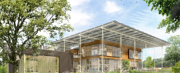Living Building: Northwest View  