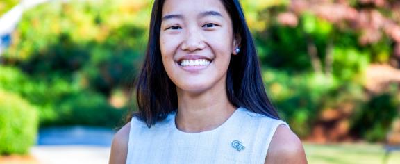 Lianna Homrich, fourth-year biology major