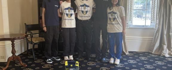 EMSaT Students at AMSA Conference