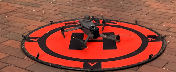 Image of drone used at Lyman Hall