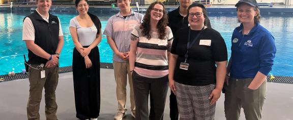 EH&S certificate program participants at the Georgia Aquarium