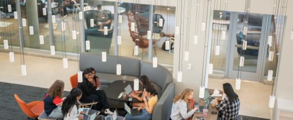 Students in Library