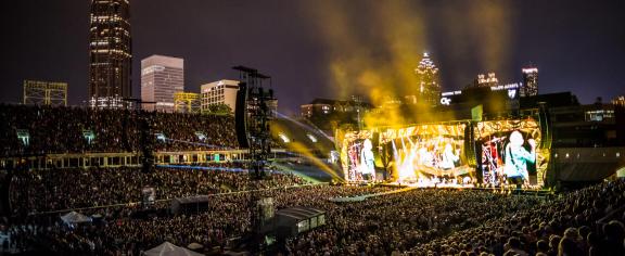 Bobby Dodd Stadium has played host to several concerts in the past.