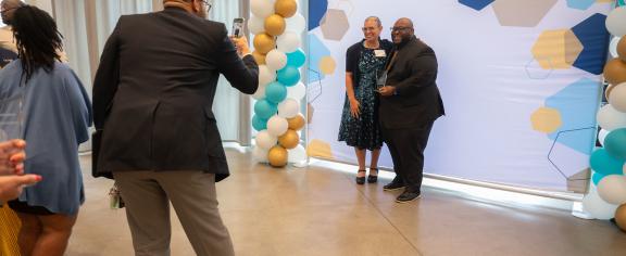 Employees celebrate at Faculty and Staff Honors Luncheon 2026. Photo by Allison Carter