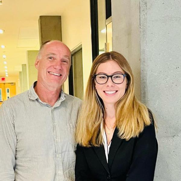 Greg Gibson and Courtney Astore
