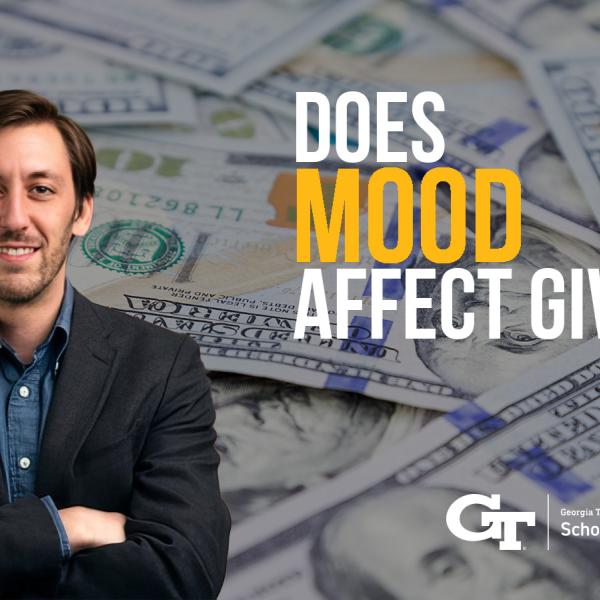 School of Economics Assistant Professor Casey Wichman and a co-author at the University of Massachusetts Amherst studied the impact of mood on giving.