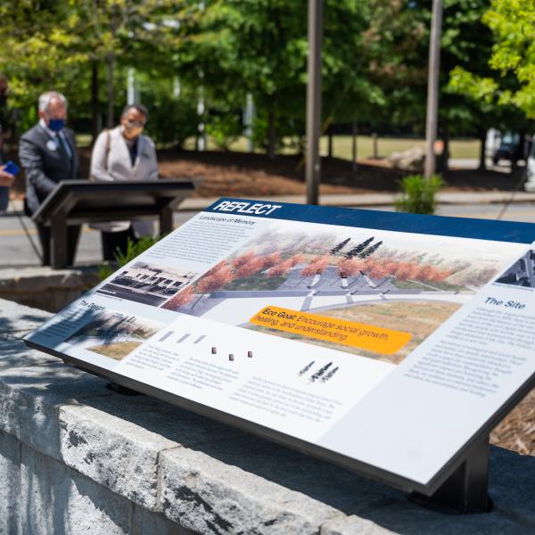 The site, near the intersection of Hemphill Avenue and Ferst Drive, is part of the campus EcoCommons. Photo by Allison Carter.