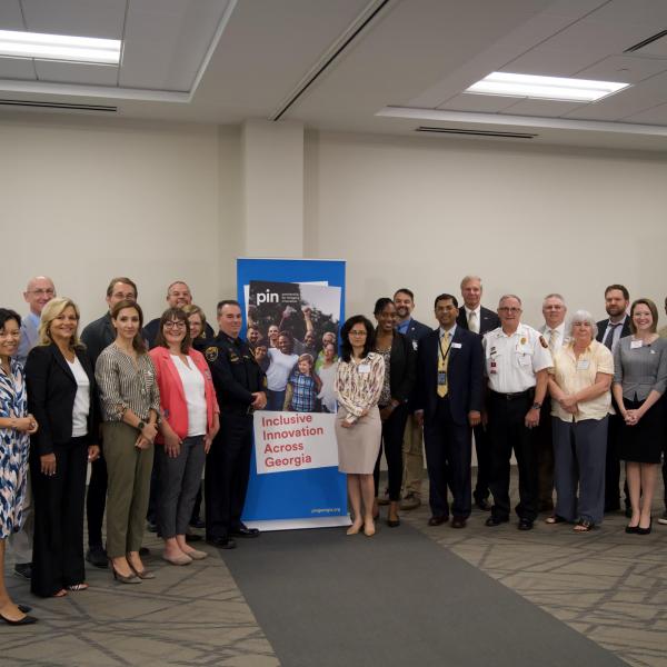 Representatives of the 2022 Georgia Smart Communities Challenge Cohort. (Photo: Matt Hummel)