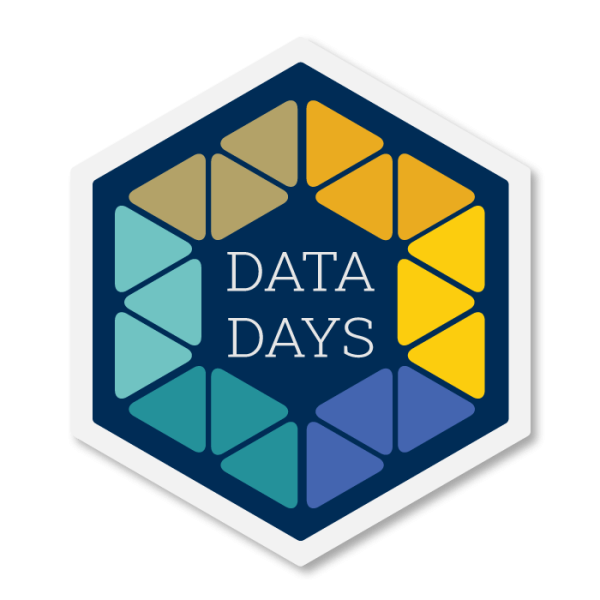Data Days returns for a second year, Oct. 23 - 25&nbsp;
