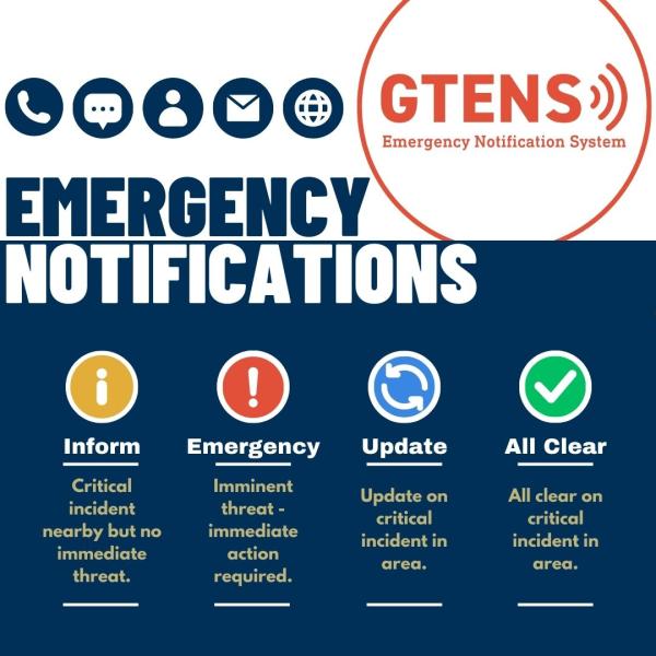The updated Georgia Tech Emergency Notification System.&nbsp;
